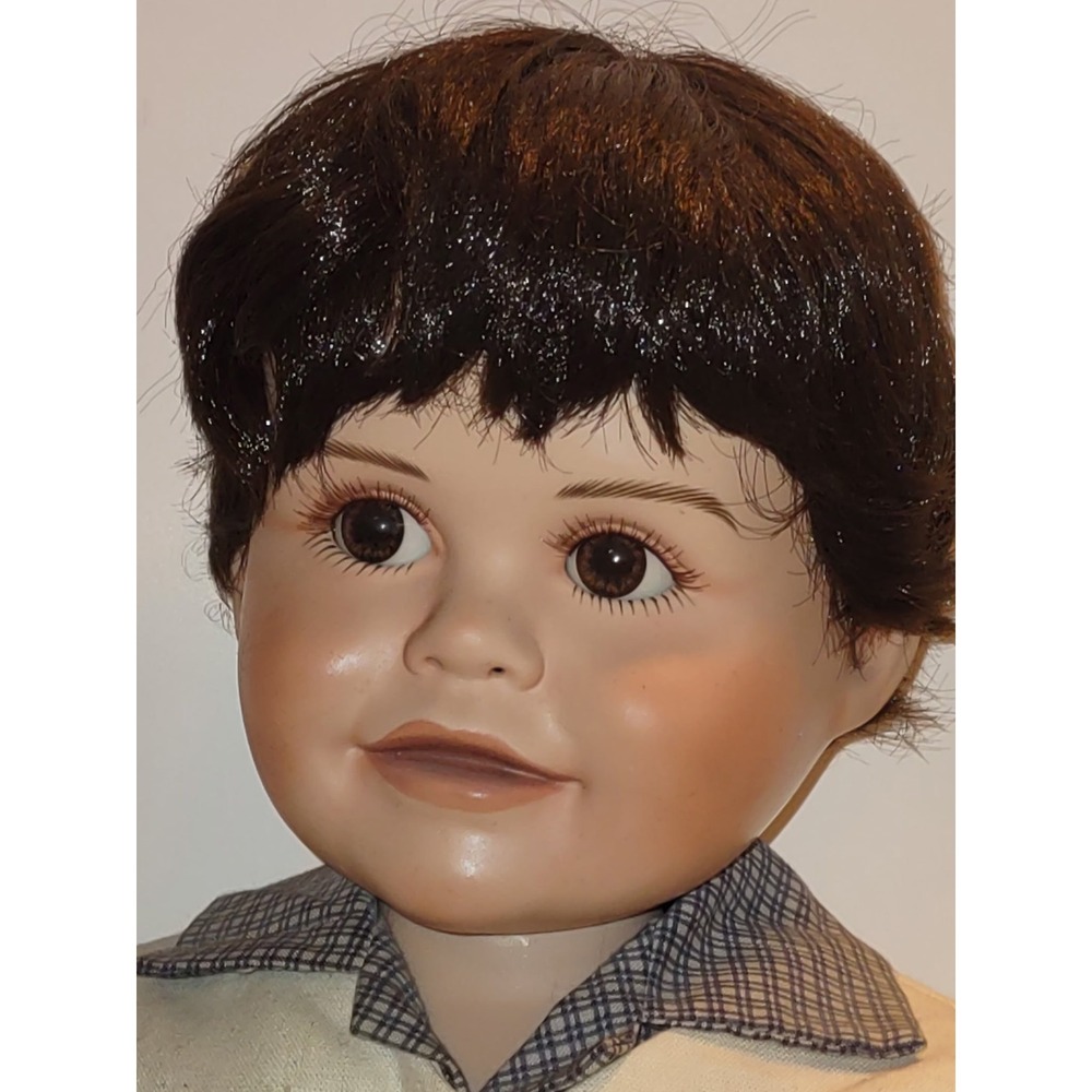 Marie Osmond Collectibles Baby Donny Dear To My Heart 16" Porcelain Doll w/ Box